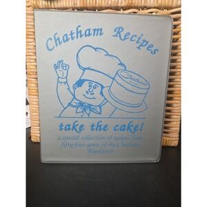 Chatham Cookbook Chatham Blanketeer 3 Ring Binder Very Rare Elkin,‎ NC READ!